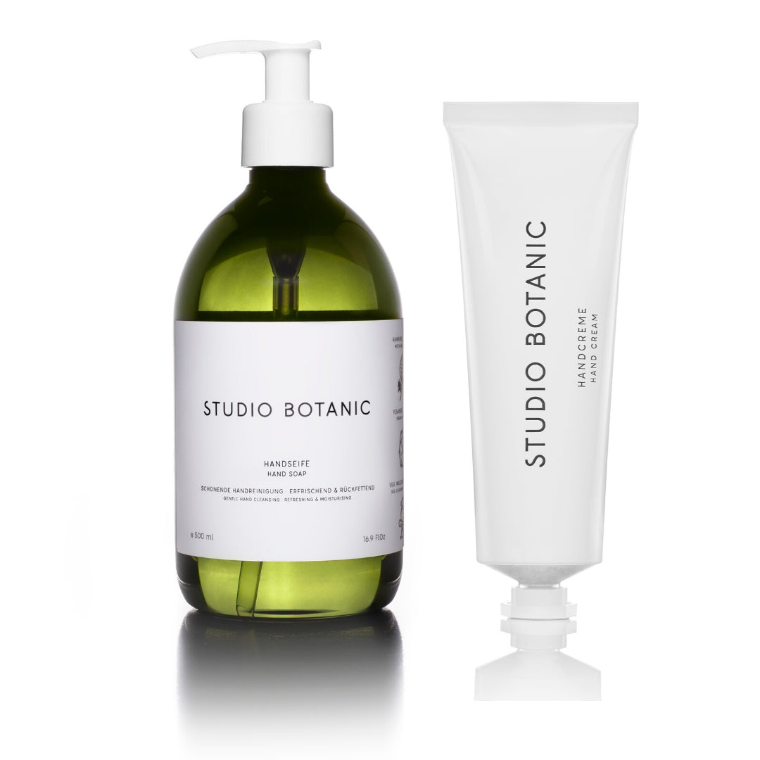 STUDIO BOTANIC HANDPFLEGE SET MIT HANDSEIFE UND HANDCREME